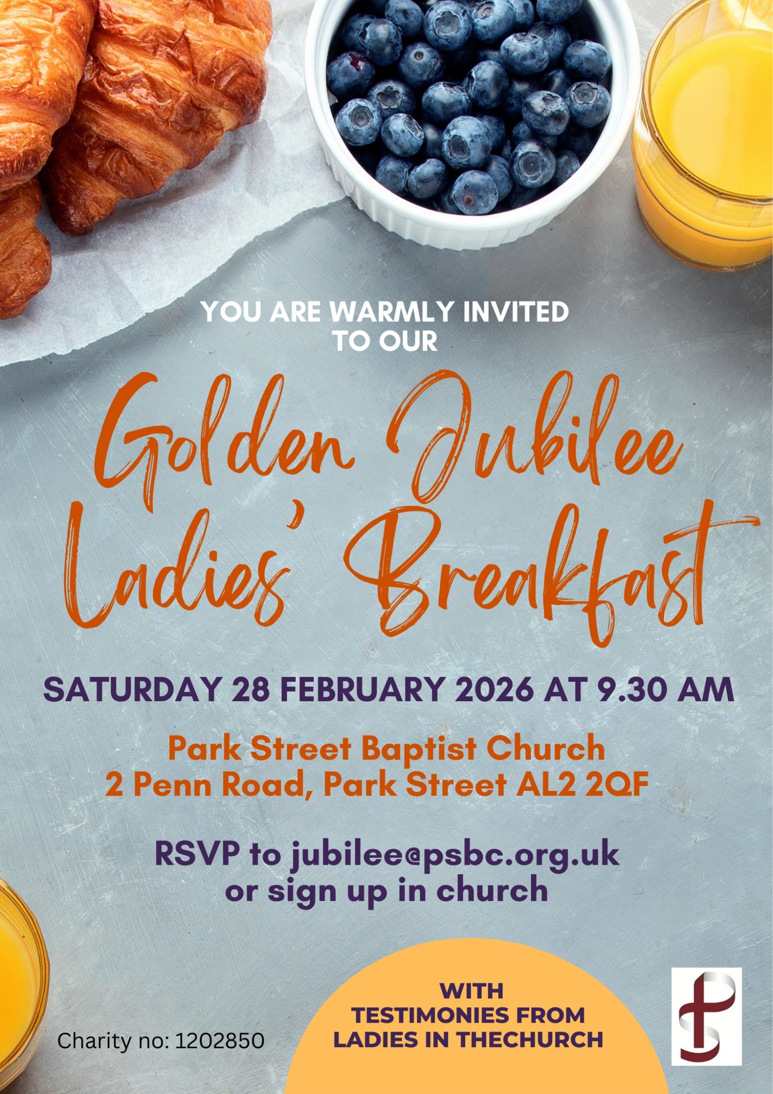 Ladies Breakfast Invitation (1