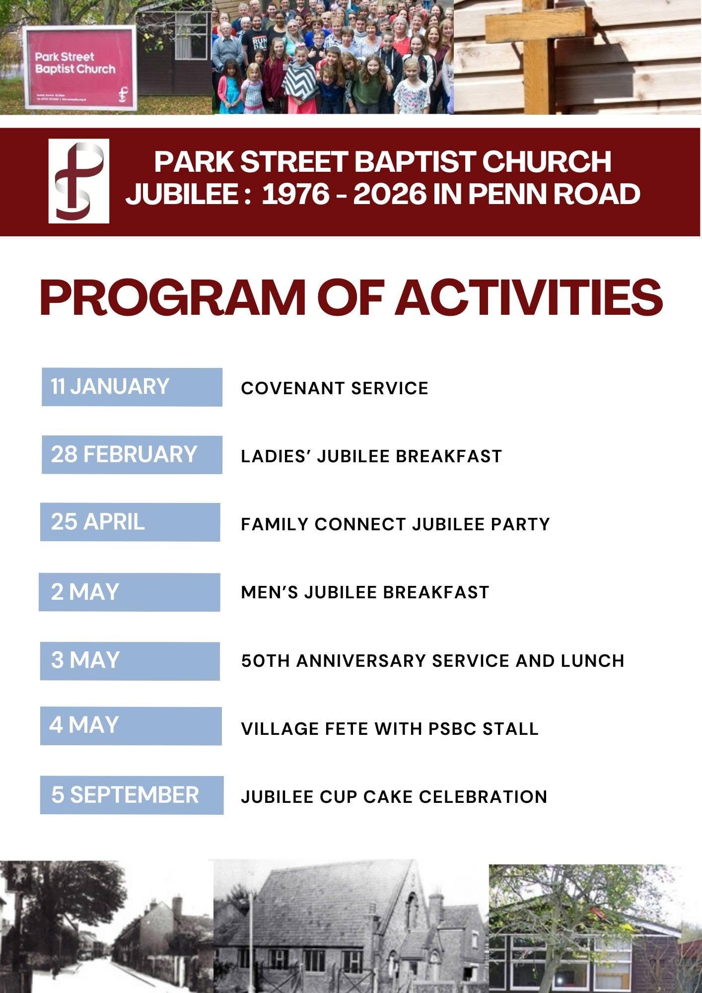 Program of activities